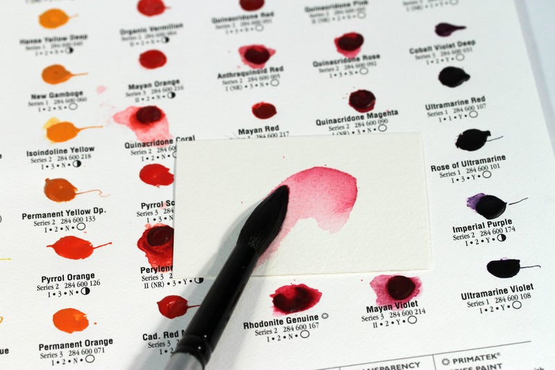 DANIEL SMITH 001900501 Extra Fine Watercolor 66-Dot Try-It Card, Multi Color - Image 2